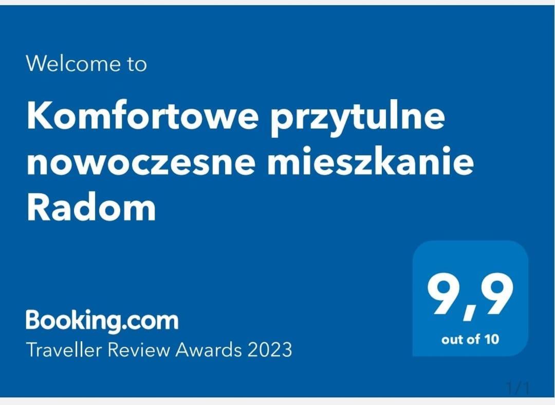 Komfortowe Przytulne Nowoczesne Mieszkanie ראדום מראה חיצוני תמונה